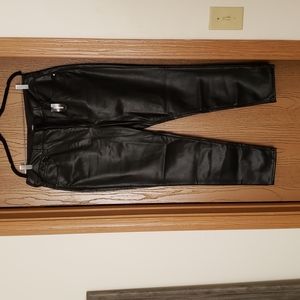 Brand new Express leather pants with cozy soft fabric lining.